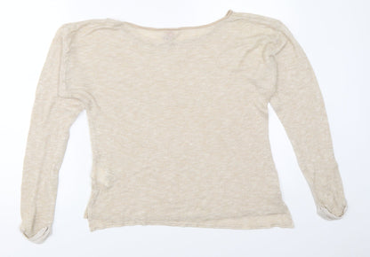 Womens UK Size 34 H&M Beige Pullover Jumper