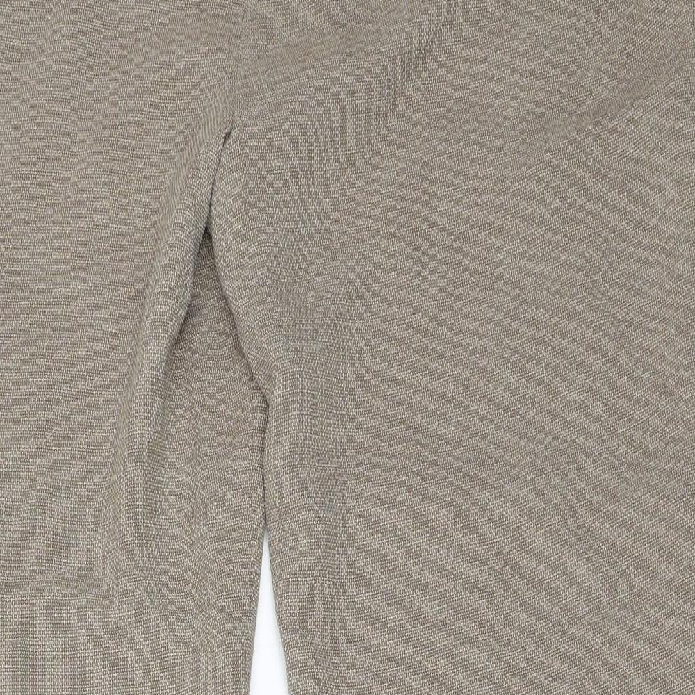 Womens UK Size 16 Planet Regular Fit  Beige Trousers