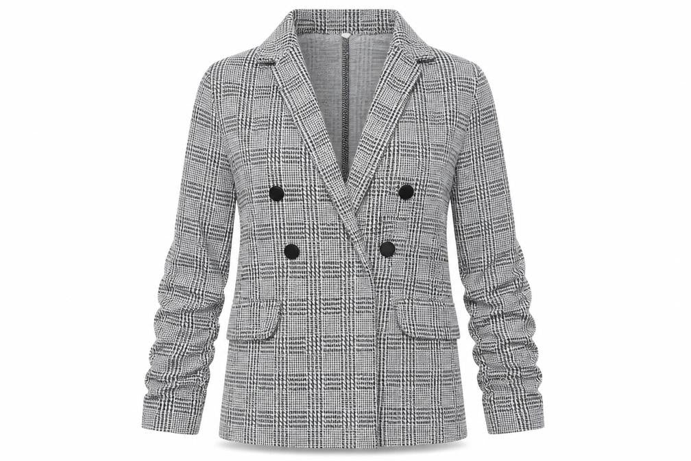 Womens UK Size 10 Boohoo Grey Jacket