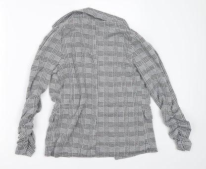 Womens UK Size 10 Boohoo Grey Jacket