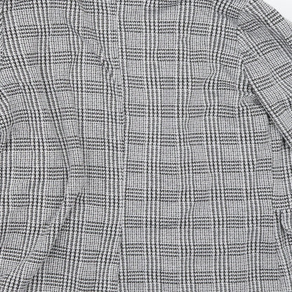 Womens UK Size 10 Boohoo Grey Jacket