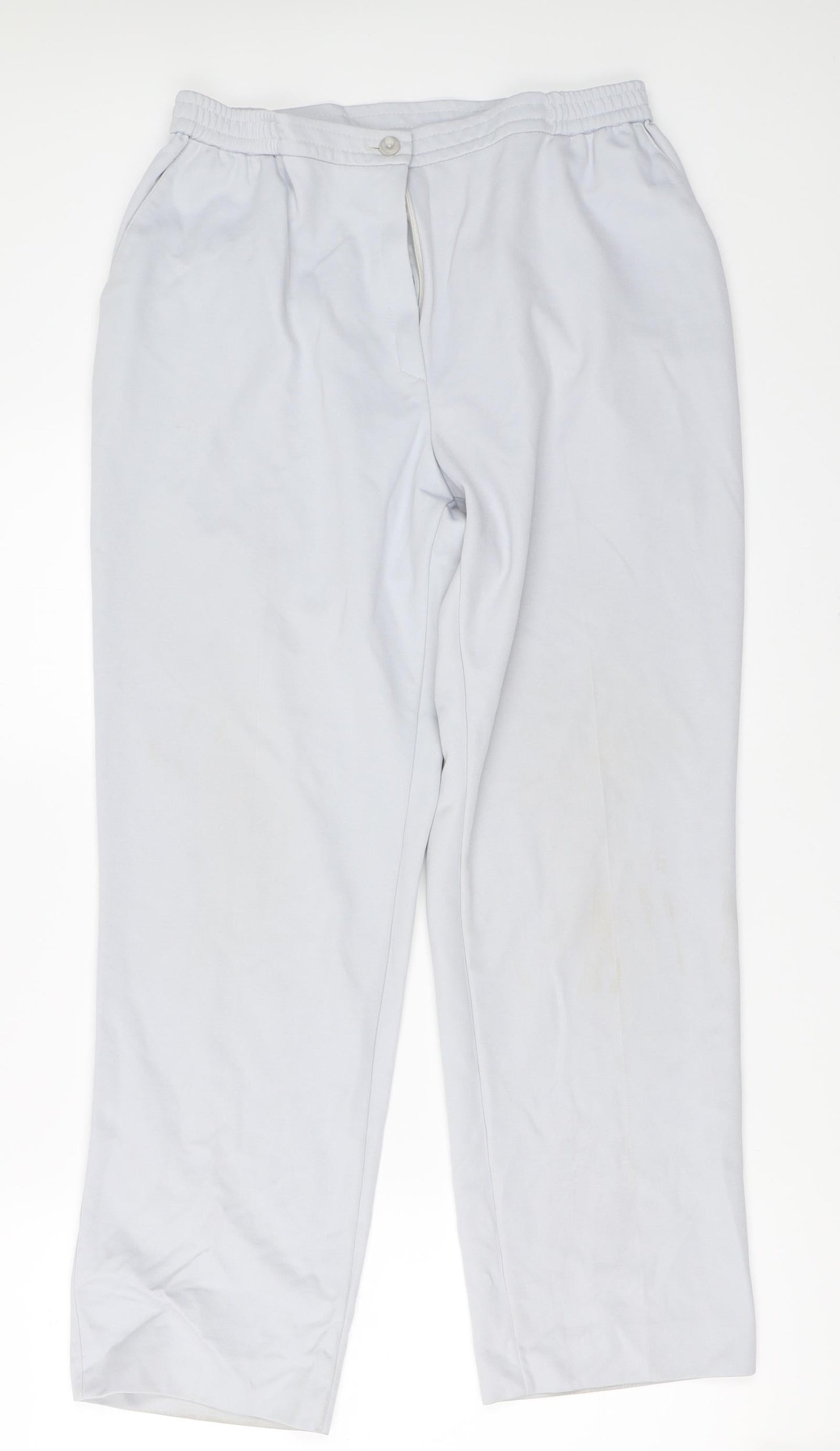 Womens UK Size 12 Finnkarelia Regular Fit  Grey Trousers