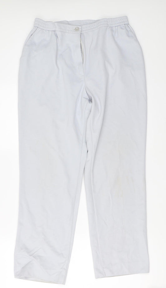 Womens UK Size 12 Finnkarelia Regular Fit  Grey Trousers