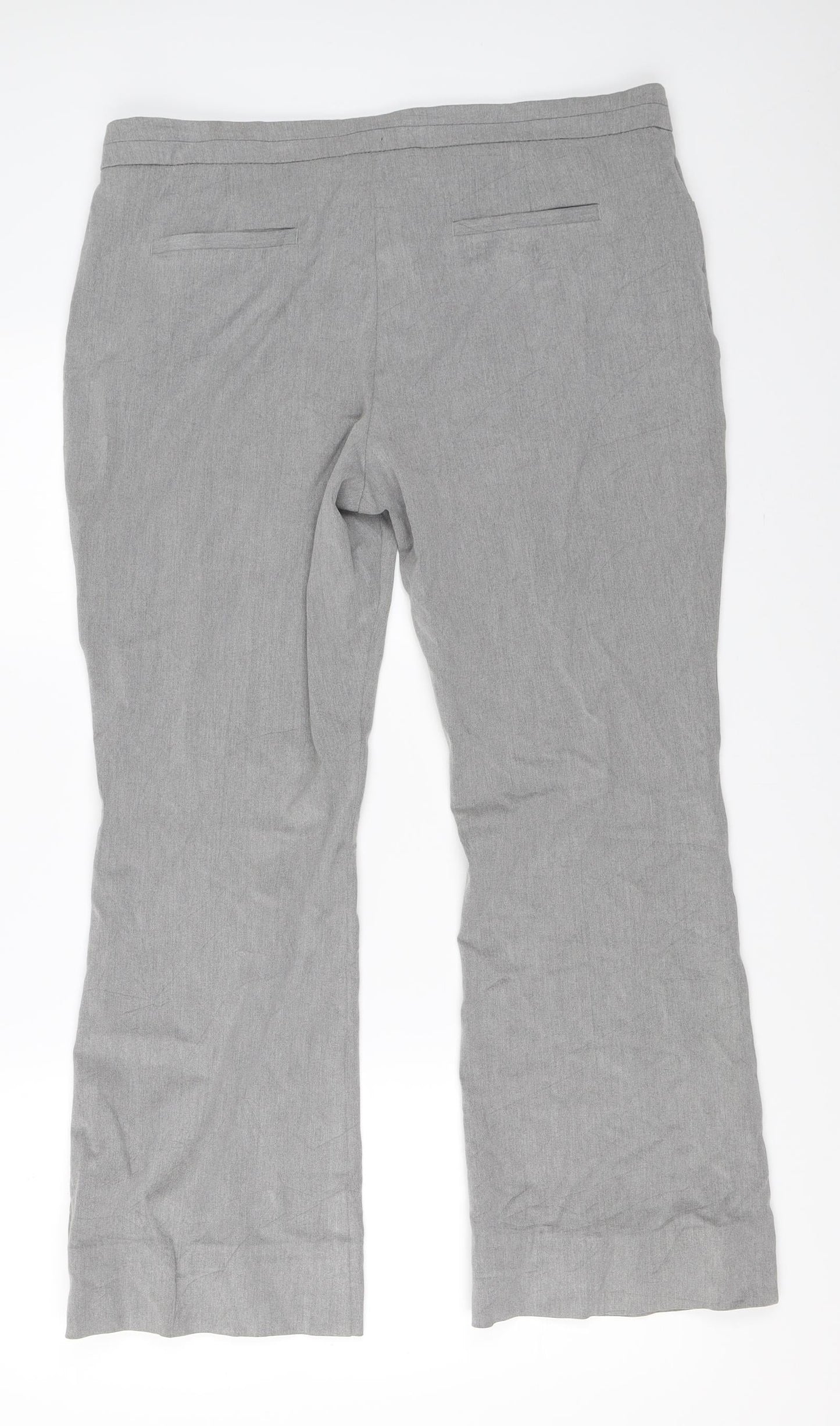 Womens UK Size 16 Marks and Spencer Regular Fit  Grey Trousers