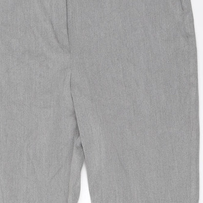 Womens UK Size 16 Marks and Spencer Regular Fit  Grey Trousers
