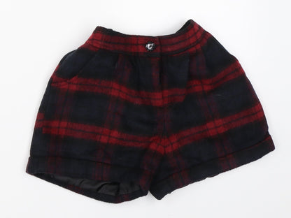 Nutmeg Girls Blue   Hot Pants Shorts Size 9-10 Years