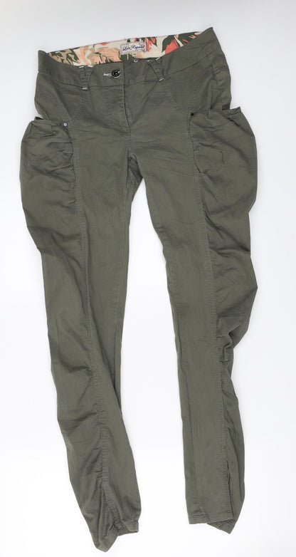 Lola Espelela Womens Green   Trousers  Size 40 L32 in