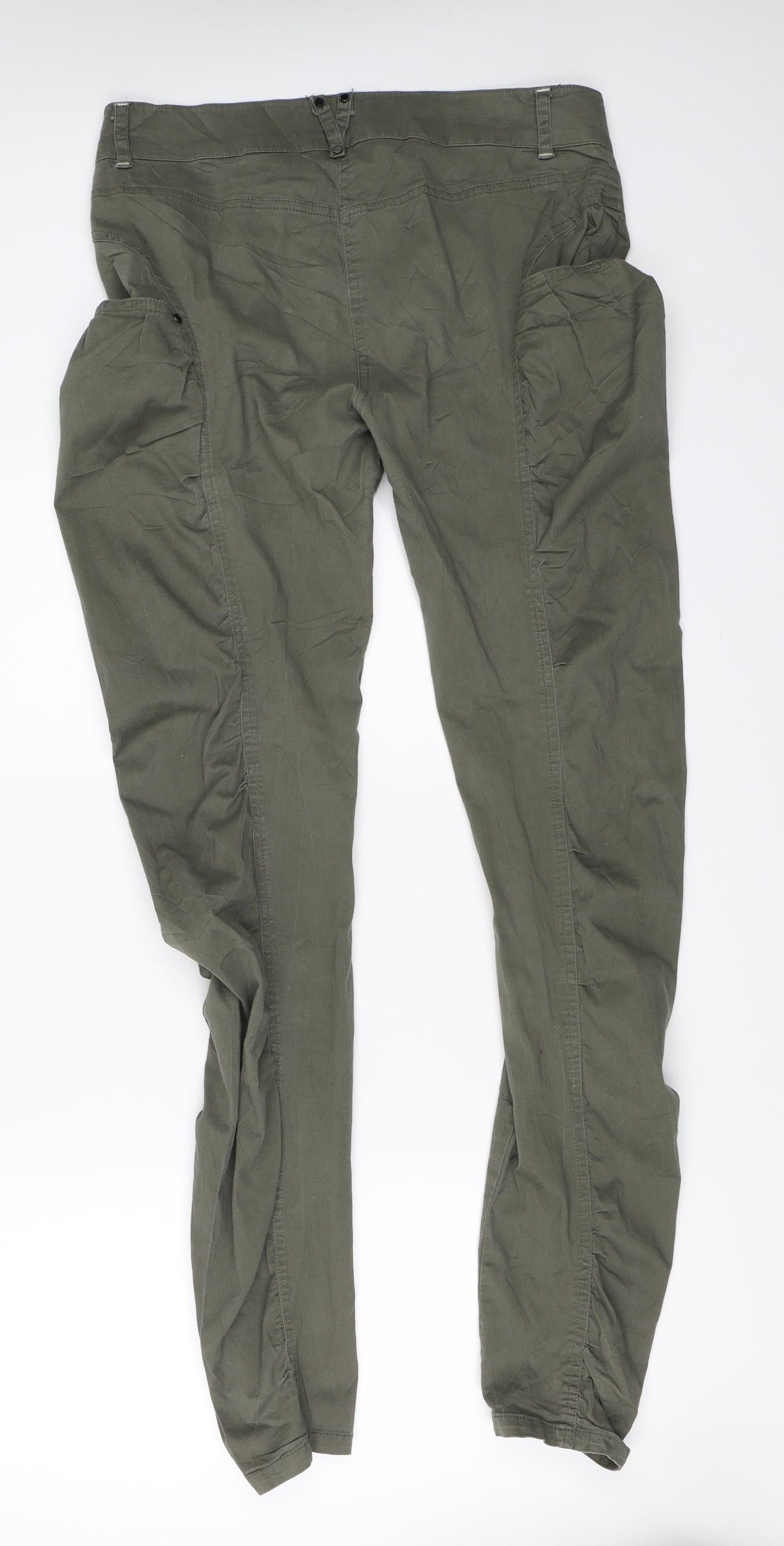 Lola Espelela Womens Green   Trousers  Size 40 L32 in