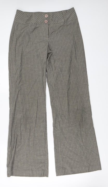 Jacob Womens Brown   Trousers  Size 36 L31 in