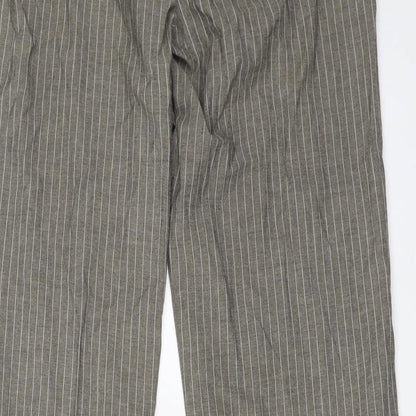 Jacob Womens Brown   Trousers  Size 36 L31 in