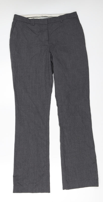 Womens UK Size 38 H&M Regular Fit  Grey Trousers