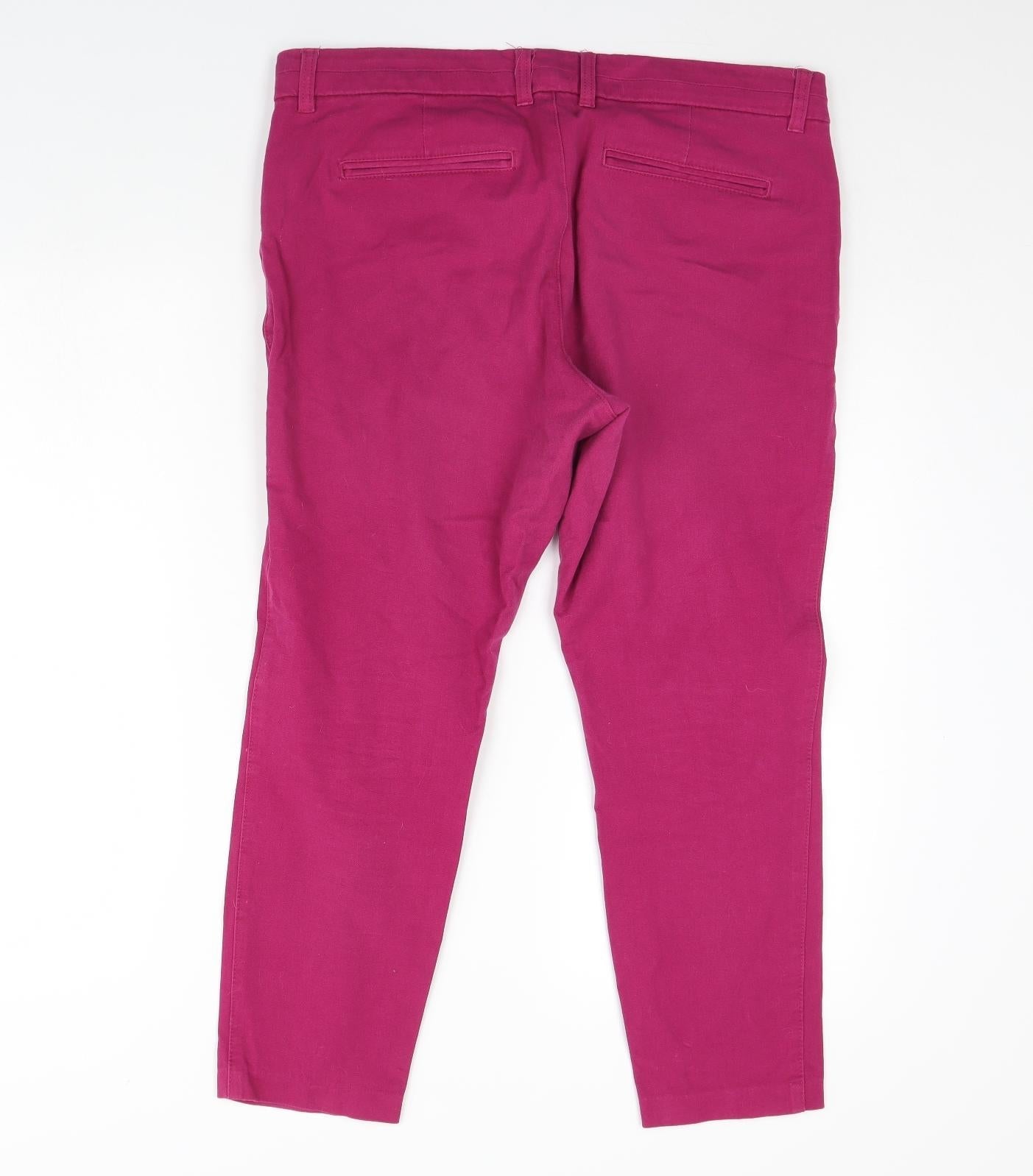 Gap Womens Pink  Denim Cropped Jeans Size 46 L24 in