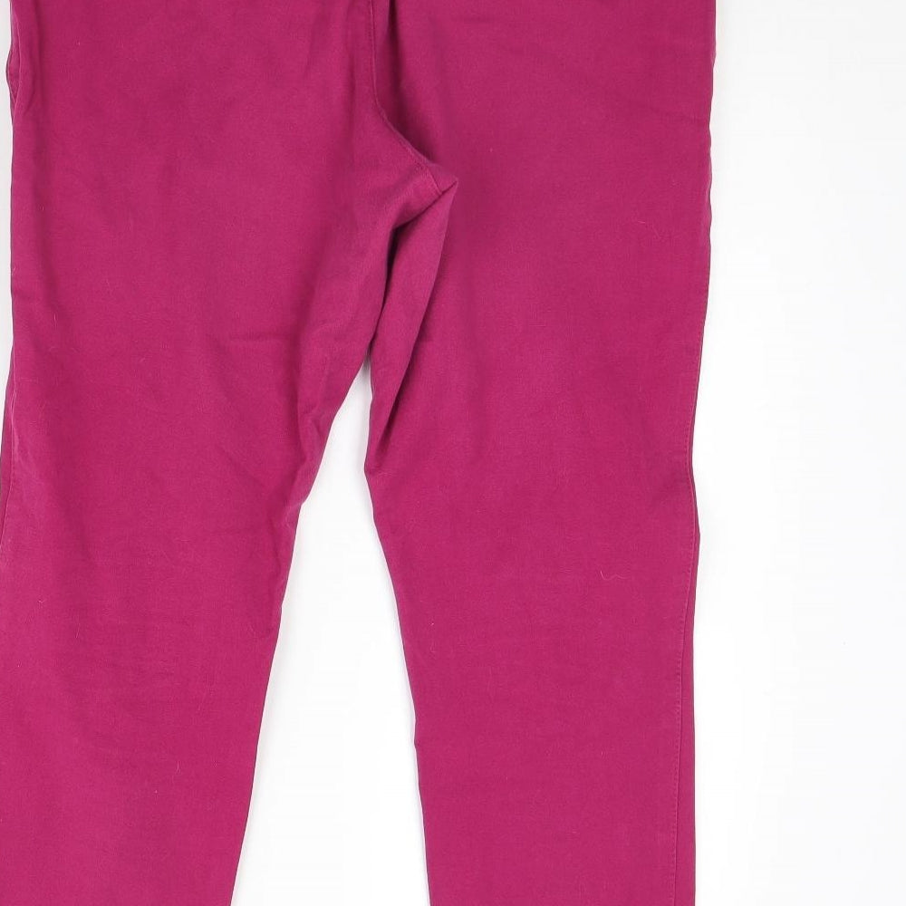 Gap Womens Pink  Denim Cropped Jeans Size 46 L24 in