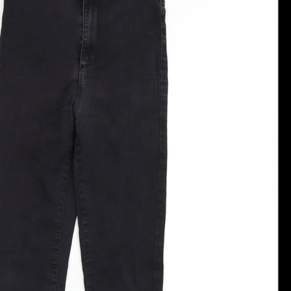 Denim & Co. Womens Black  Denim Skinny Jeans Size 10 L28 in