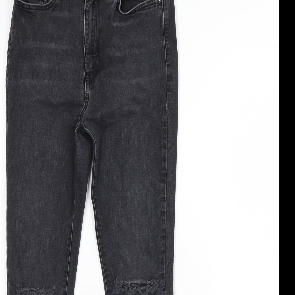 FOREVER 21 Womens Black  Denim Skinny Jeans Size 28 in L29 in
