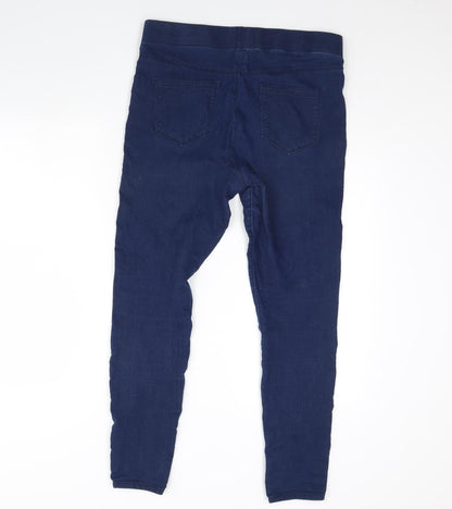 Womens UK Size 12 Denim Regular Fit Skinny Blue Jeans