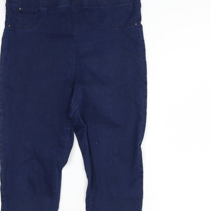 Womens UK Size 12 Denim Regular Fit Jegging Blue Jeans