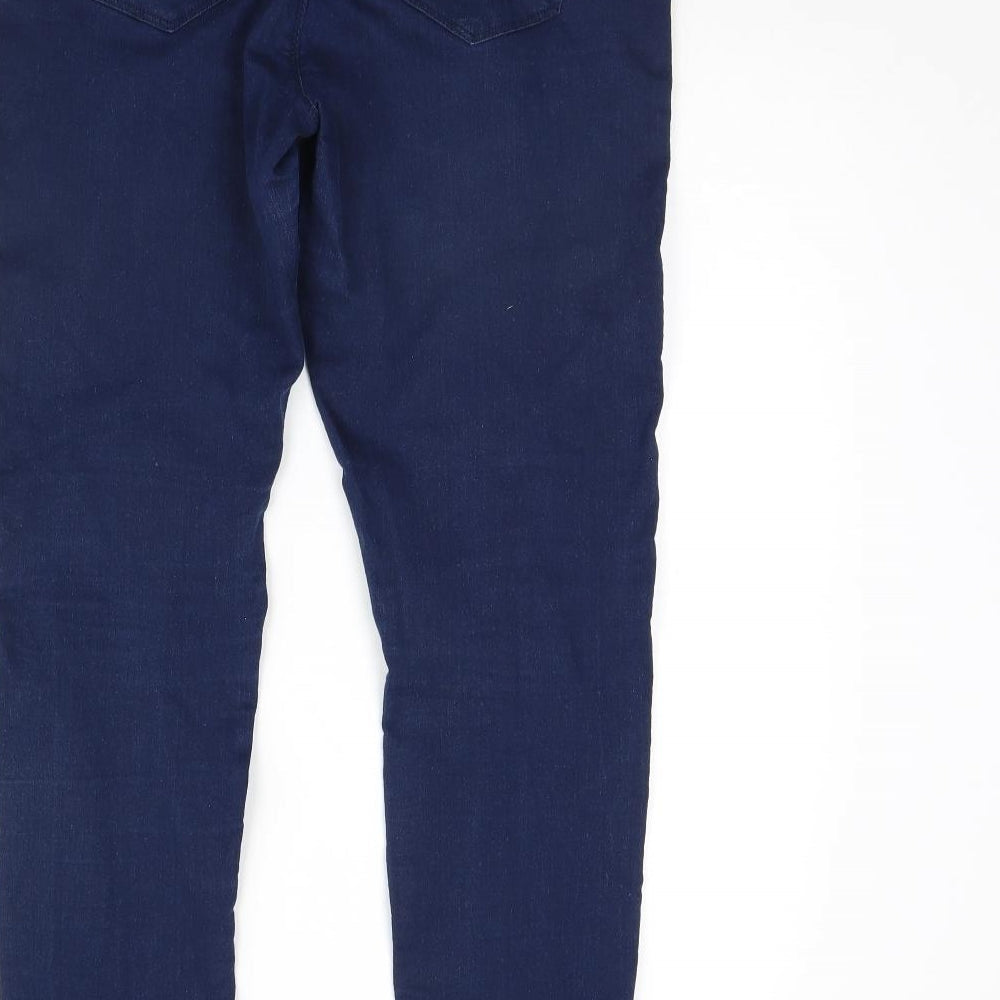 Womens UK Size 12 Denim Regular Fit Jegging Blue Jeans
