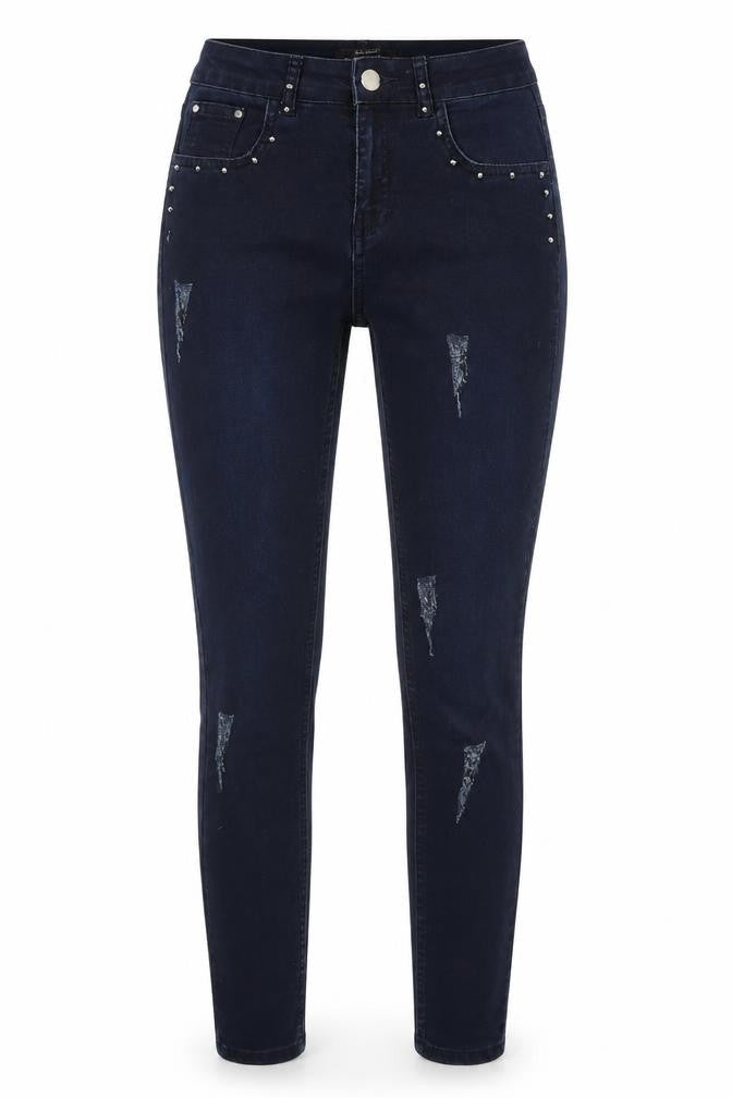 Womens UK Size 6 Select Regular Fit Skinny Blue Jeans