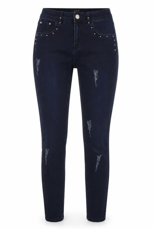 Womens UK Size 6 Select Regular Fit Skinny Blue Jeans