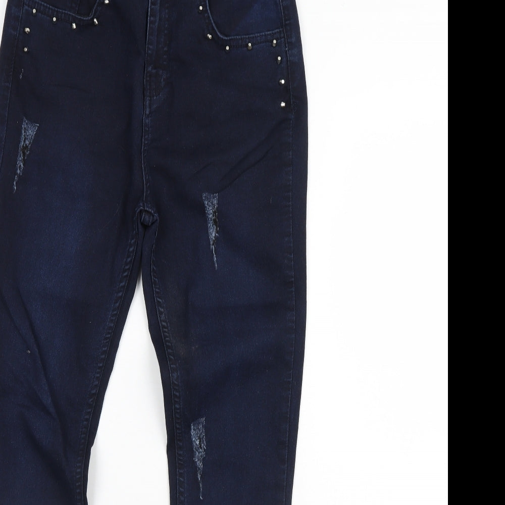 Select Womens Blue  Denim Skinny Jeans Size 6 L29 in