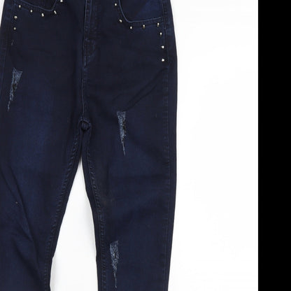 Select Womens Blue  Denim Skinny Jeans Size 6 L29 in