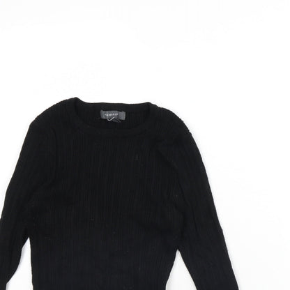 Primark Womens Black   Pullover Jumper Size M