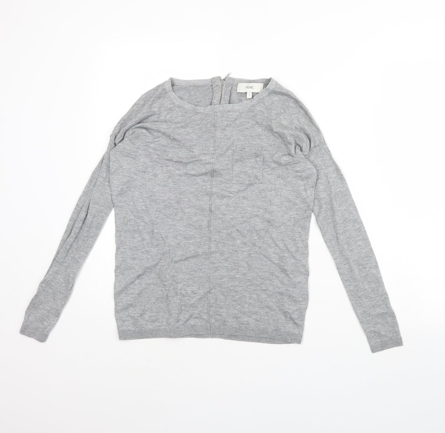 NEXT Womens Grey   Pullover Jumper Size 8
