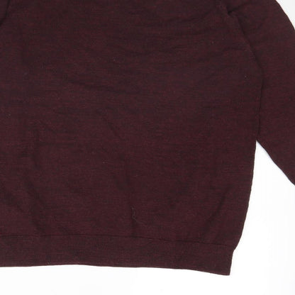 NEXT Mens Red   Pullover Jumper Size S