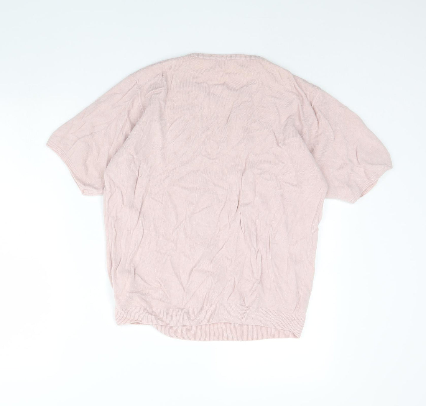 Womens UK Size 18 Preworn Pink Pullover Jumper