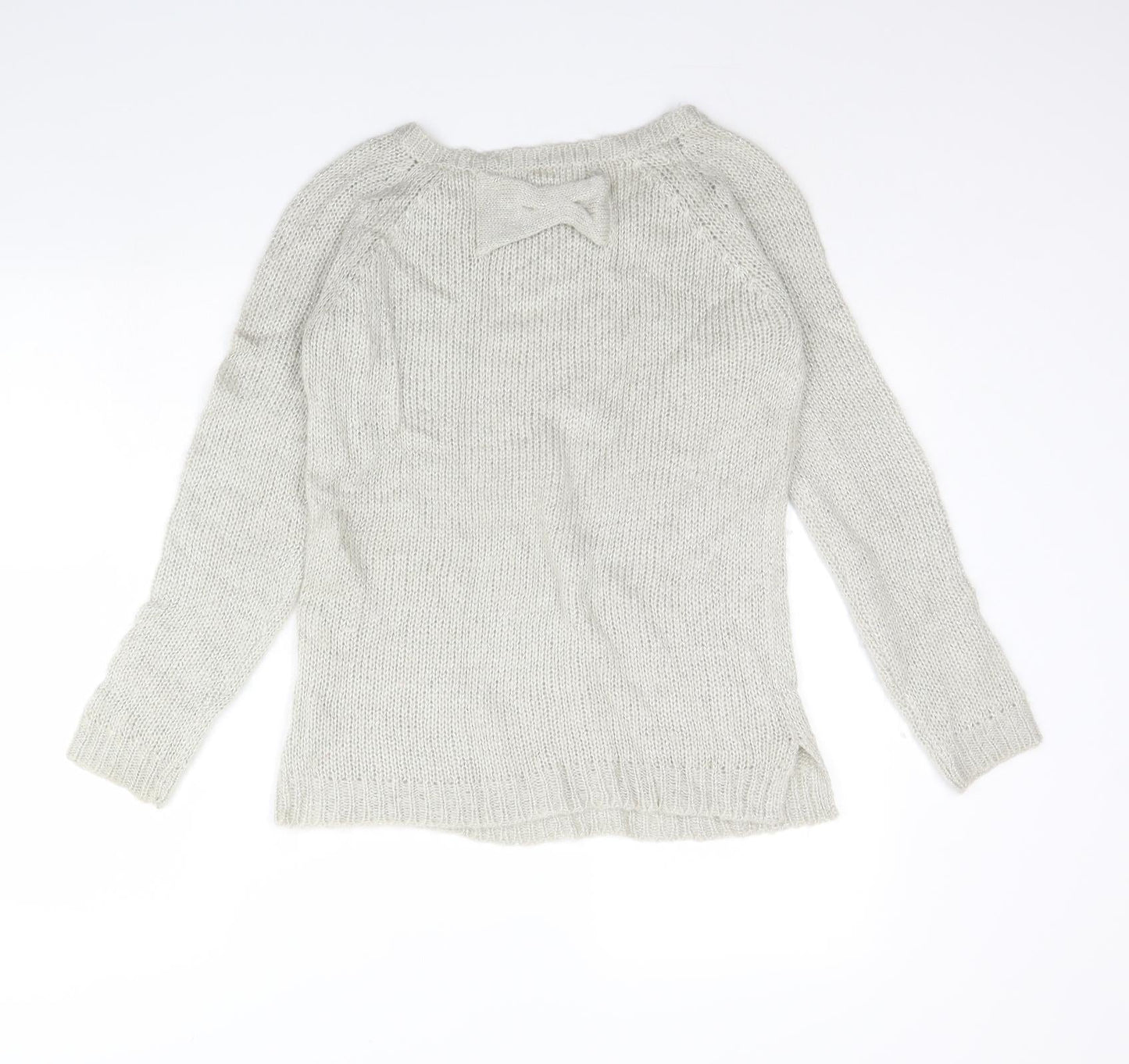 Womens UK Size M RESERVED Ivory Pullover Jumper