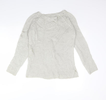 Womens UK Size M RESERVED Ivory Pullover Jumper