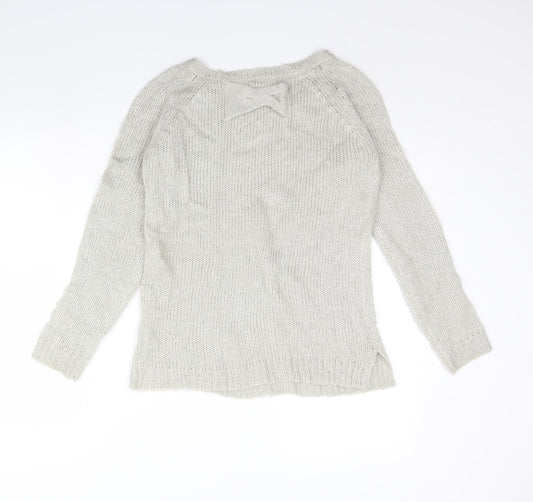 Womens UK Size M RESERVED Ivory Pullover Jumper