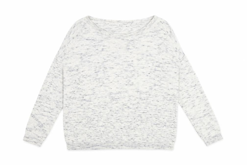 Womens UK Size 6 Warehouse Grey Pullover Jumper