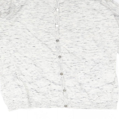 Womens UK Size 6 Warehouse Grey Pullover Jumper