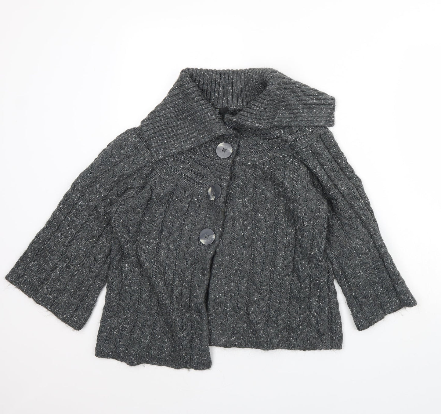 Womens UK Size 14 m&s Grey Jacket