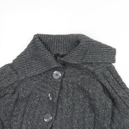 Womens UK Size 14 m&s Grey Jacket