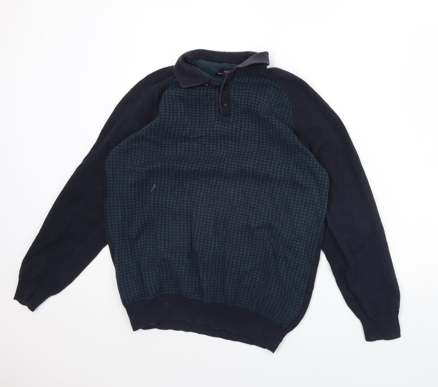 Easy Mens Green   Pullover Jumper Size M