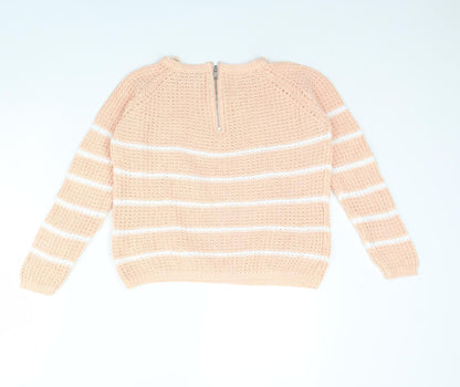 Womens UK Size S only Pink Pullover Jumper