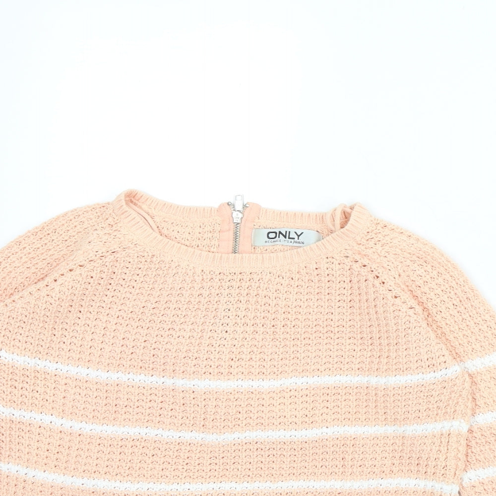 Womens UK Size S only Pink Pullover Jumper