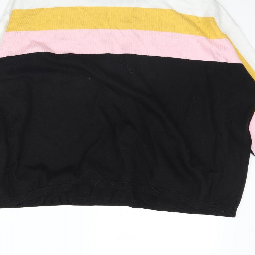 Womens UK Size L New Look Black Pullover Jumper