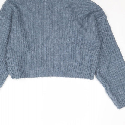 New Look Girls Blue   Pullover Jumper Size 12 Years