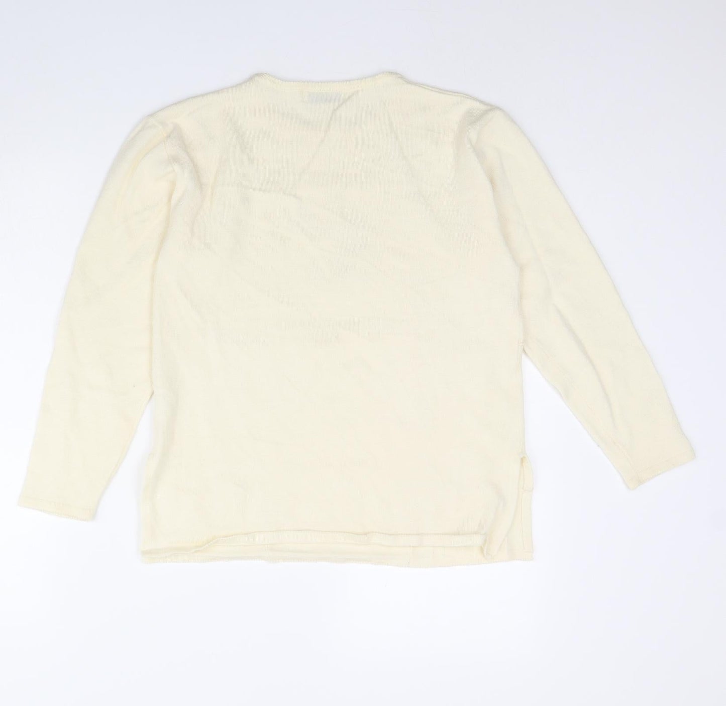 Damart Womens Ivory   Pullover Jumper Size 12
