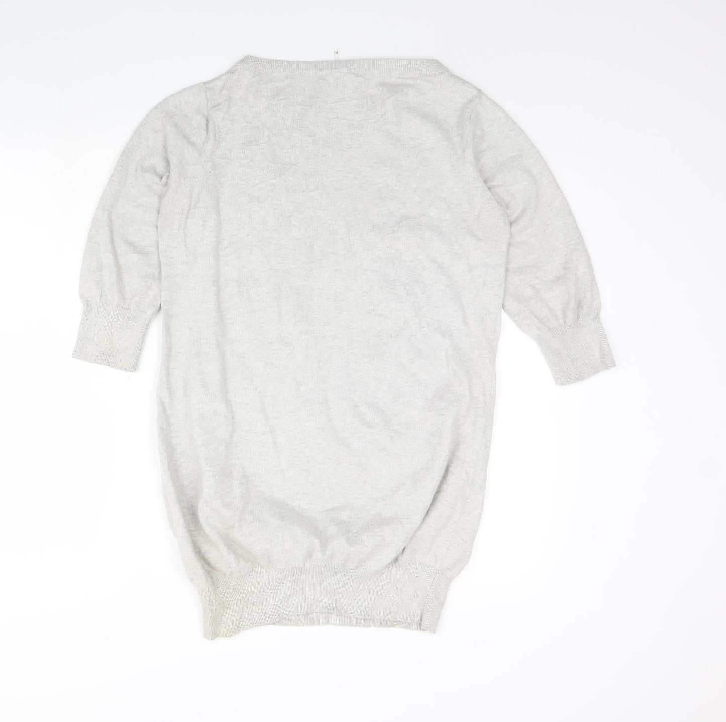 Womens UK Size S NEXT Grey Pullover Jumper