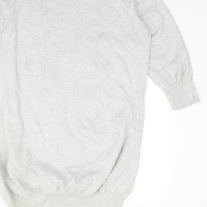 Womens UK Size S NEXT Grey Pullover Jumper