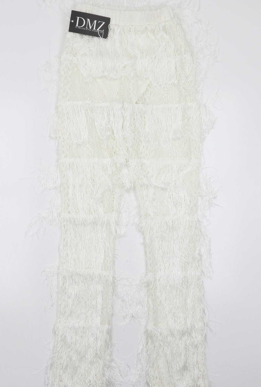 DMZ Womens White   Trousers  Size S L32 in