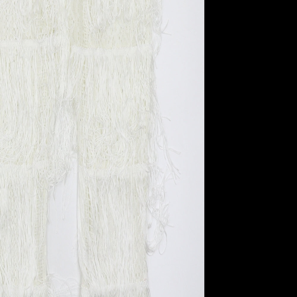 DMZ Womens White   Trousers  Size S L32 in