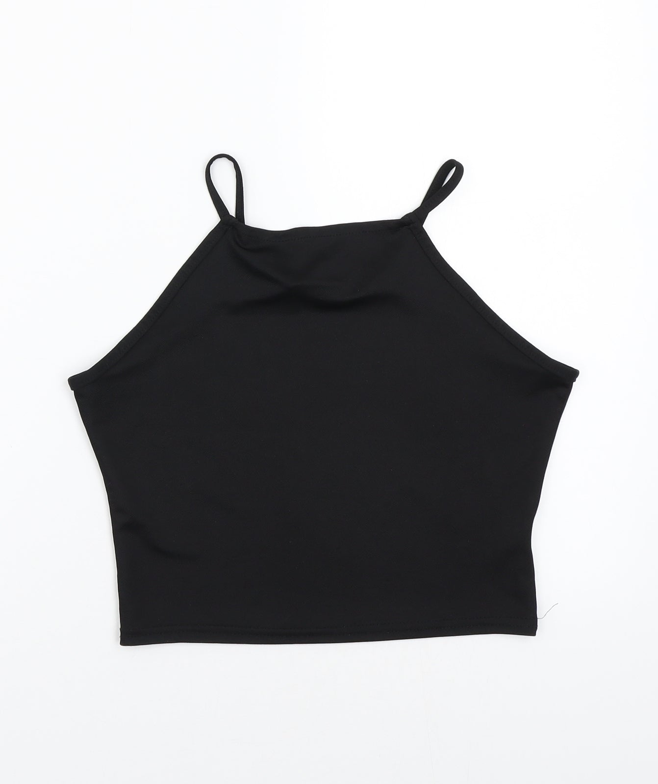 Boohoo Womens Black   Basic T-Shirt Size 10