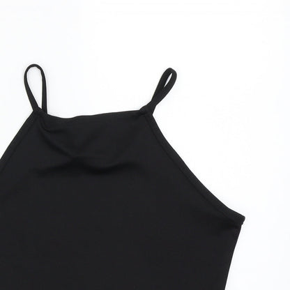 Boohoo Womens Black   Basic T-Shirt Size 10