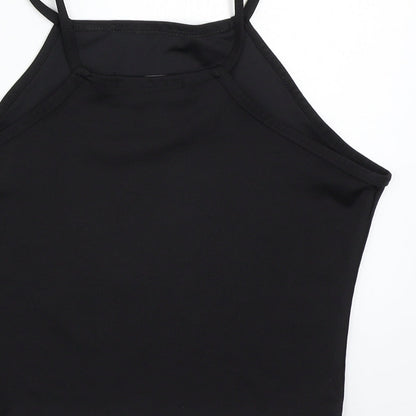 Boohoo Womens Black   Basic T-Shirt Size 10